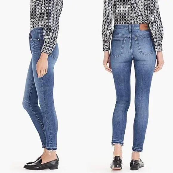 J. Crew Toothpick High Rise Tall Jeans - Picture 2 of 5